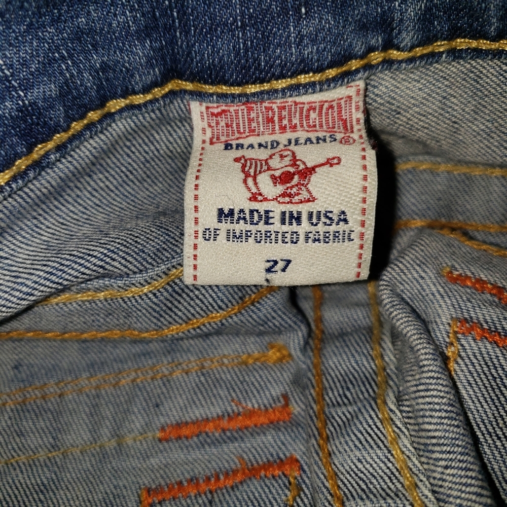 True Religion Twisted Flare Joey Jean Sz:27 - Picture 4 of 9